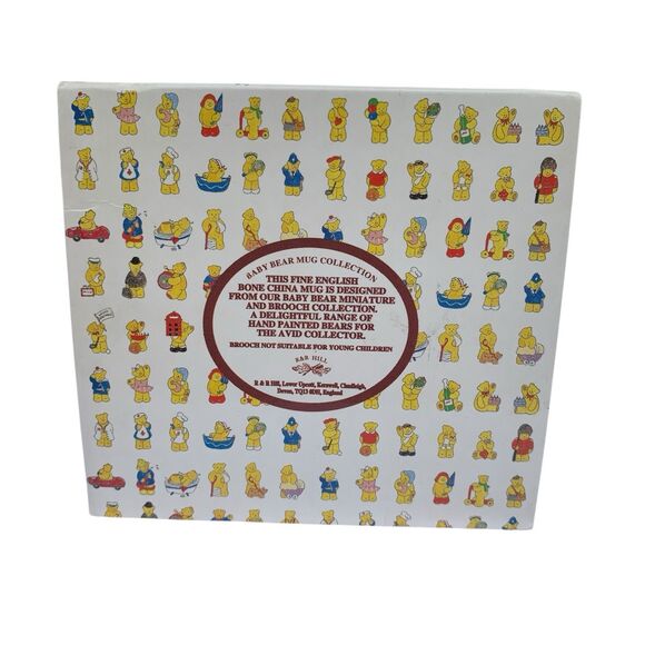 R&R Hill Baby Bear Mug Collection Fine English Bone China Mug Upcott Collections - Picture 2 of 7